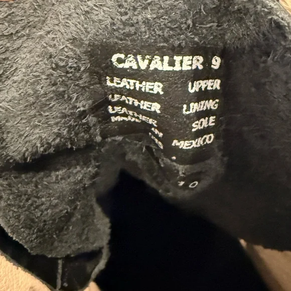 FREEBIRD by Steven Black Leather/Snakeskin Cavalier Ankle Boot Size 9 - Picture 7 of 8